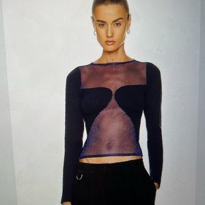 Cult Gaia Fable Knit Top